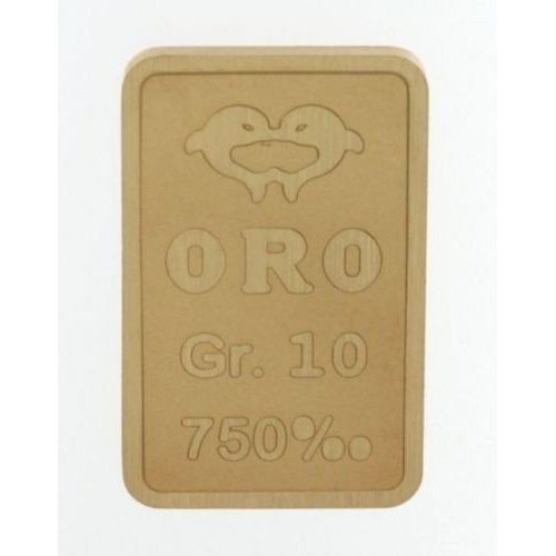 Lingotto in oro 750/00 18 kt da 10 grammi GioielleriaLucchese.it Vendita online orologi e