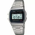 CASIO Vintage A158WA-1DF Uhr aus Stahl