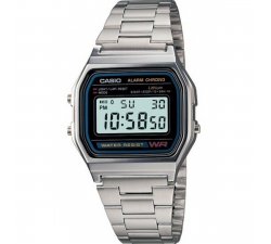 CASIO Vintage A158WA-1DF Uhr aus Stahl