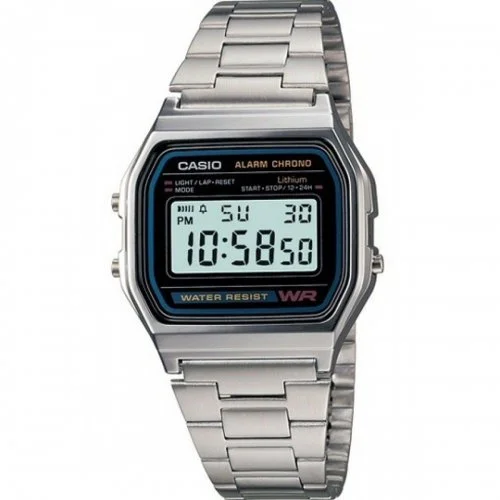 Orologio CASIO Vintage A158WA-1DF in Acciaio