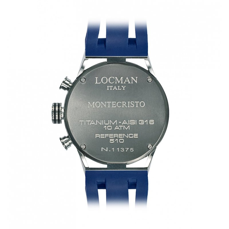 Locman Montecristo Chronograph Quarzuhr 051000BKFBL0GOB