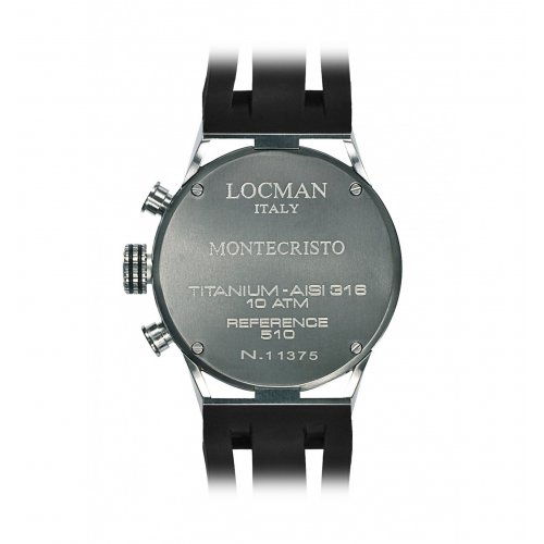 Locman Montecristo Chronograph Quartz Watch 051000BKFOR0GOK