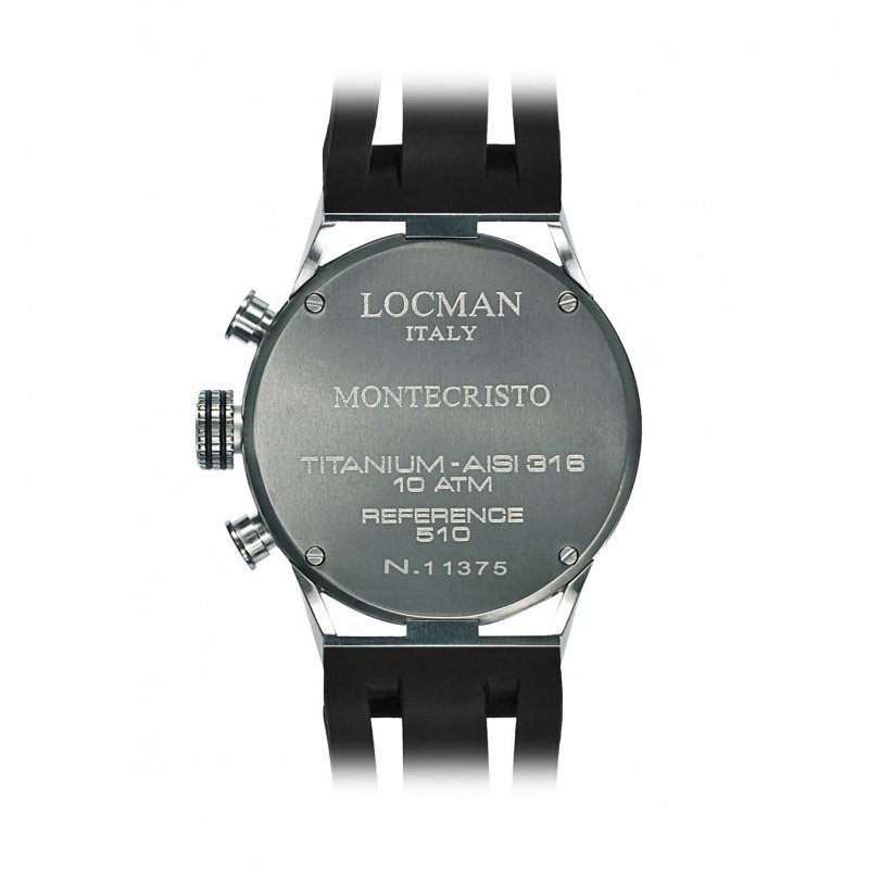 Orologio Locman Montecristo Cronografo Quarzo 051000BKFOR0GOK