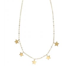 Collana Donna con stelle in Oro Giallo 803321737230