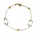 Women's Bracelet Yellow and White Gold 803321724444