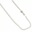 Unisex Necklace in White Gold 803321711226