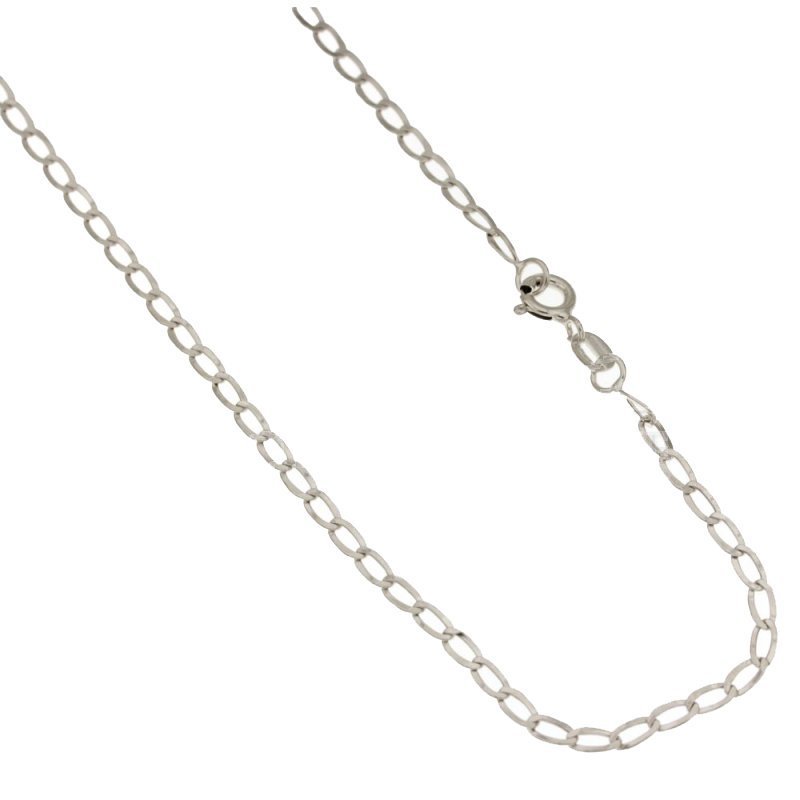 Unisex-Halskette aus Weißgold 803321711226