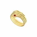 Anello serpente a 3 fili Oro Giallo 803321709024