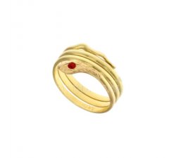 Anello serpente a 3 fili Oro Giallo 803321709024