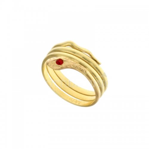 3-wire snake ring Yellow Gold 803321709024