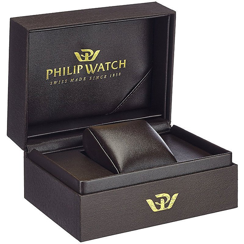Philip Watch Herren-Capsulette-Uhr in Gold R8051551045