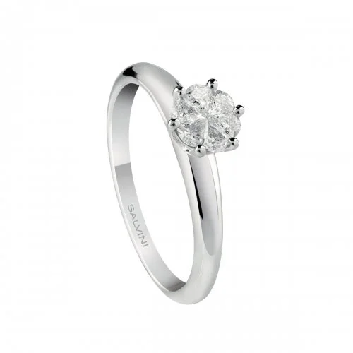 Salvini solitaire ring Petal Cut collection 20082843