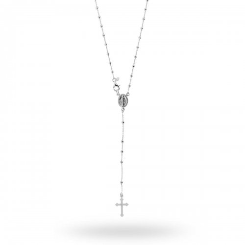 Collana Rosario in argento 925 45 cm 14623