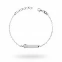 Children's bracelet in 925 silver rudder 16930