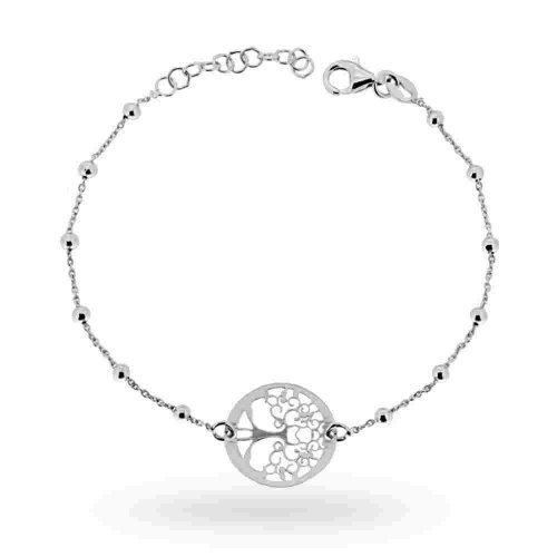 Frau Lebensbaum 925 Silber Armband 18264