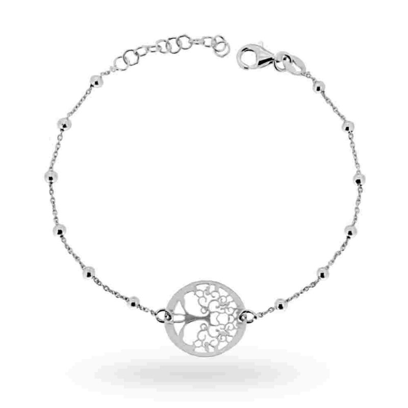 Woman tree of life 925 silver bracelet 18264