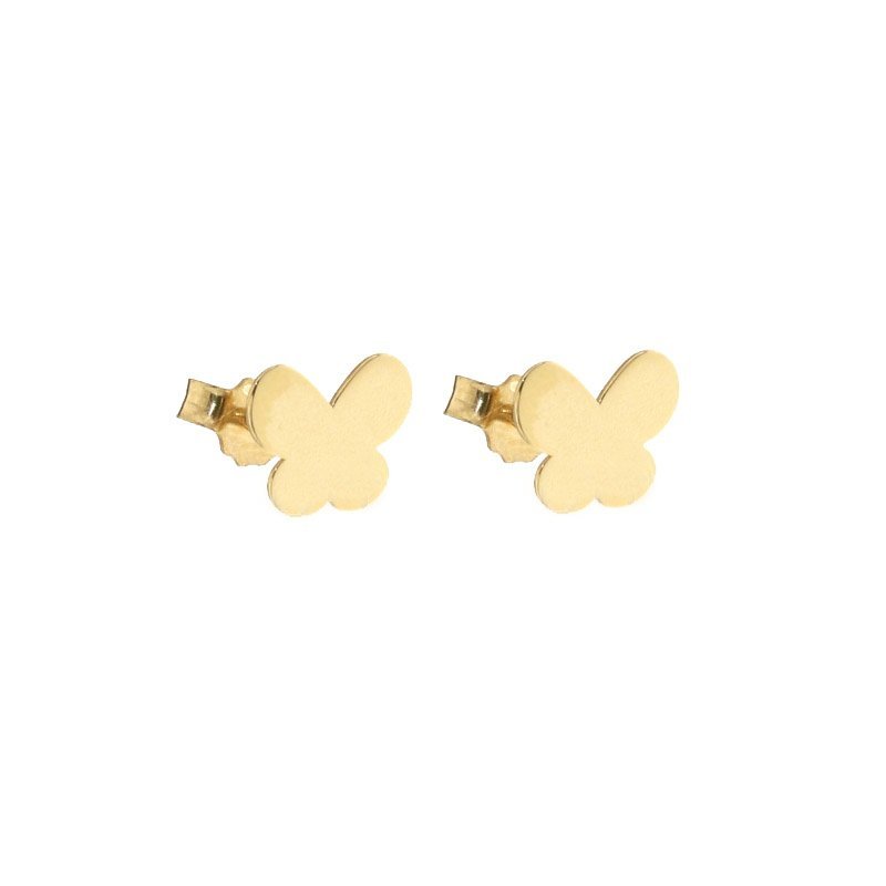 Orecchini donna farfalle Oro giallo 803321733436