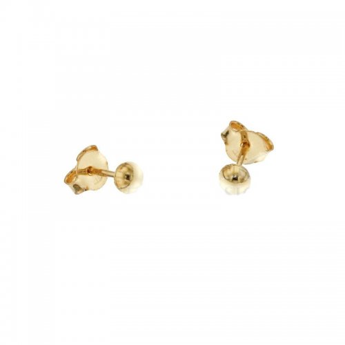 Kugel Damen Ohrringe aus Gelbgold 803321706943
