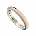 Fede nuziale Salvini collezione Alchimia Oro bianco rosa 20082651