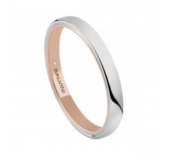 Salvini wedding ring White and pink gold Forever 20063023