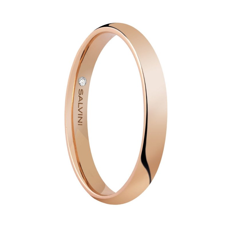 Salvini wedding ring Rose gold Special Day 20062992