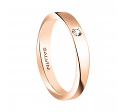 Fede nuziale Salvini Oro rosa Diamante Infinity 20056374