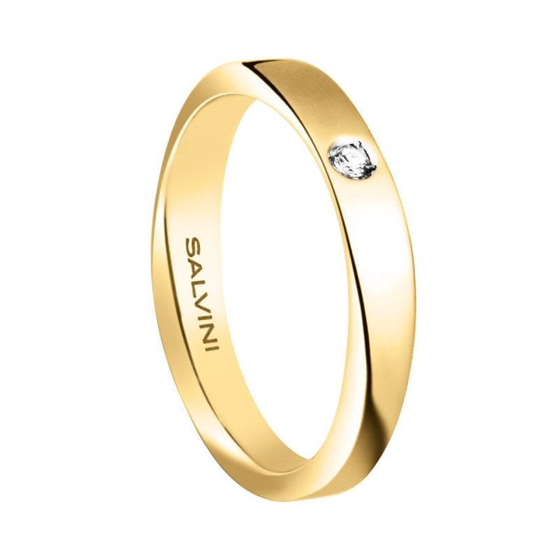 Salvini Ehering Gelbgold Infinity Diamant 20056380