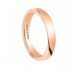Salvini Rose Gold Infinity wedding ring 20054498