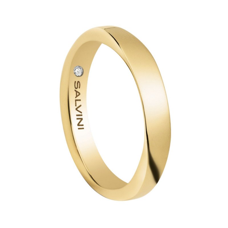 Salvini wedding ring Infinity yellow gold 20054467