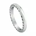 Fede nuziale Salvini collezione Passione Oro bianco 20082673