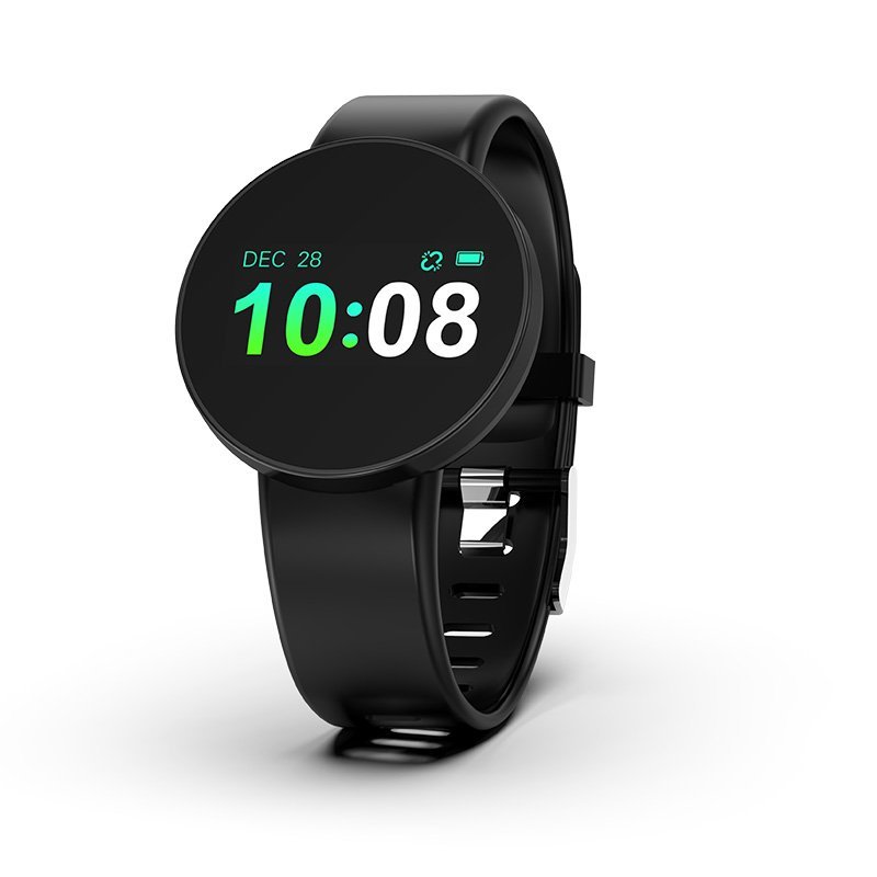 jm black smart watch