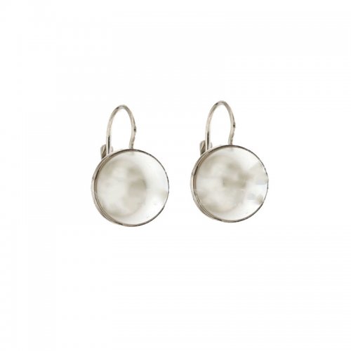 Woman Earrings White Gold Pearls 803321715887