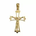 Yellow Gold Men's Cross 803321713100