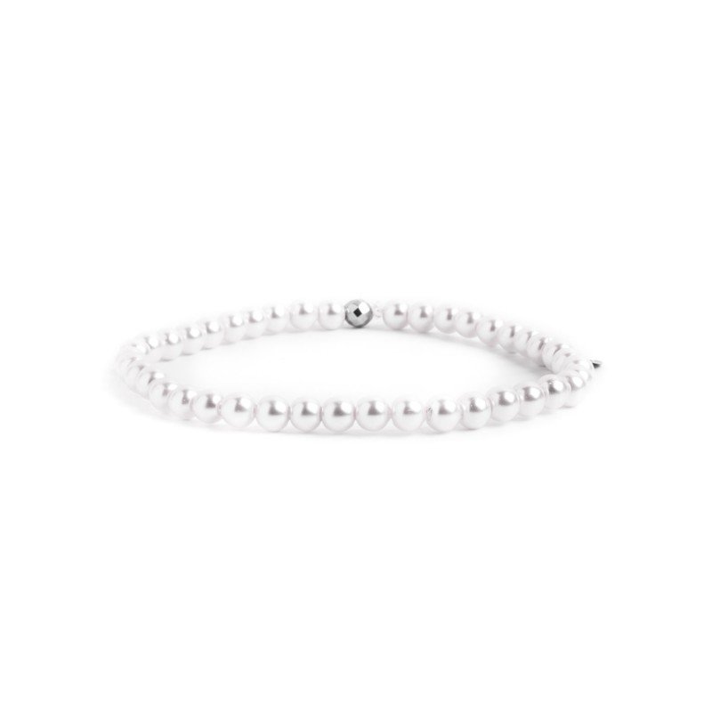 Marlù Woman Bracelet Elastic Base Pearls 15BR031-4