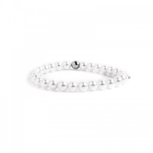 Marlù Woman Bracelet Elastic Base Pearls 15BR031-6