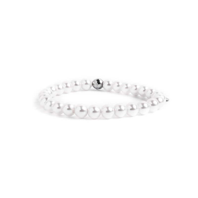 Marlù Woman Bracelet Elastic Base Pearls 15BR031-6