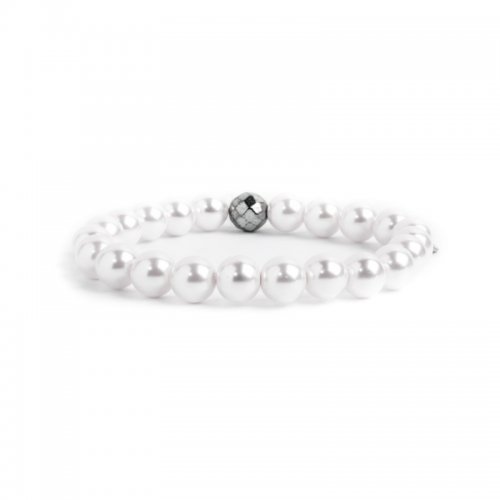 Marlù Woman Bracelet Elastic Base Pearls 15BR031-8