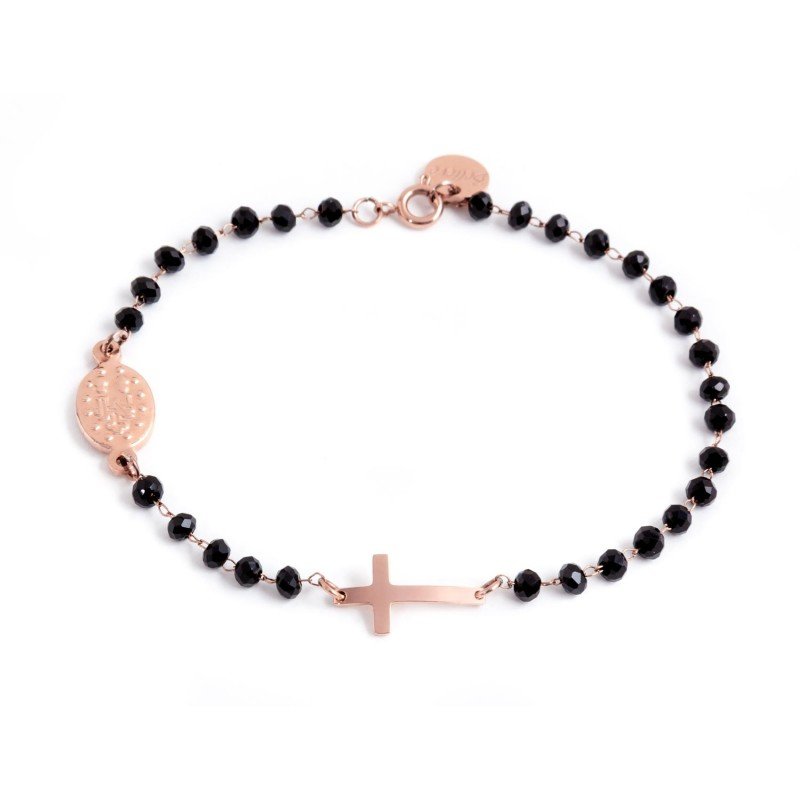 Marlù Unisex Rosary Bracelet Vision Collection 33BR0004R-N