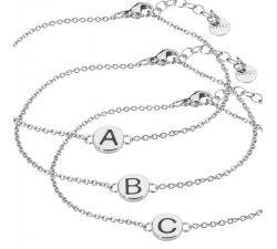 Bracelet Marlù Initial Letters Woman in steel 18BR047