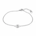 Bracciale Lettere Iniziale Marlù Donna in acciaio 18BR047