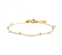 Marlù Damenarmband aus Stahl 2BR0061G-W
