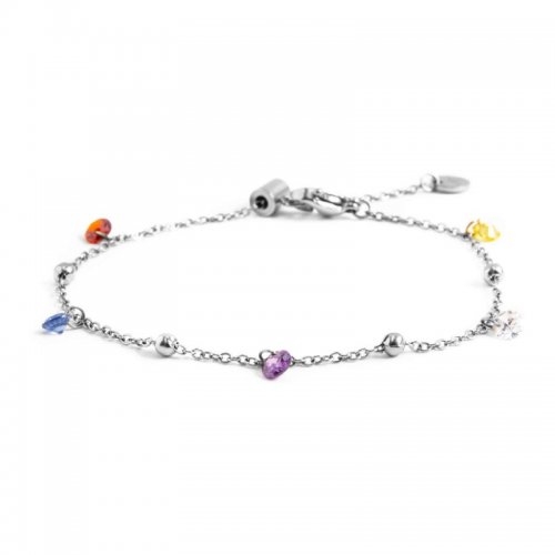 Marlù Woman bracelet in 2BR0061-RGB steel