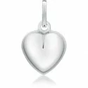 White gold heart pendant 803321711246