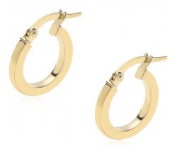 Women's Yellow Hoop Earrings 803321727715