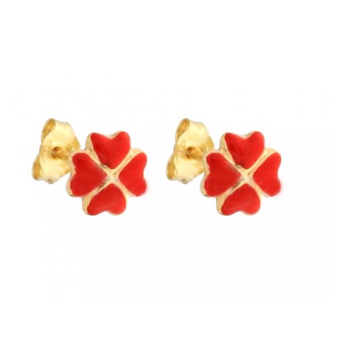 Girls Yellow Gold Earrings 803321736900