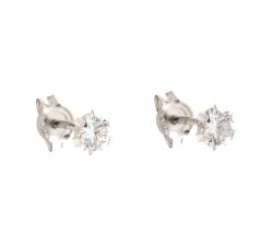 Women's White Gold Earrings 803321705764