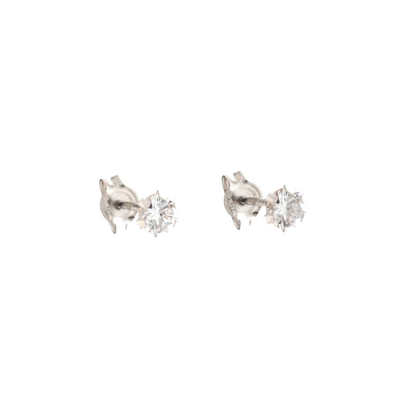 Women's White Gold Earrings 803321705764