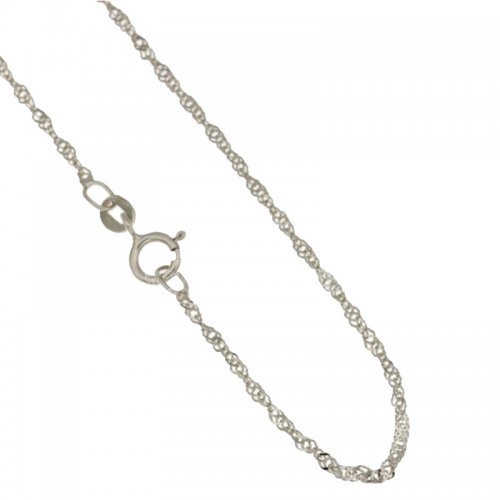 Collana Unisex in Oro Bianco 803321720081