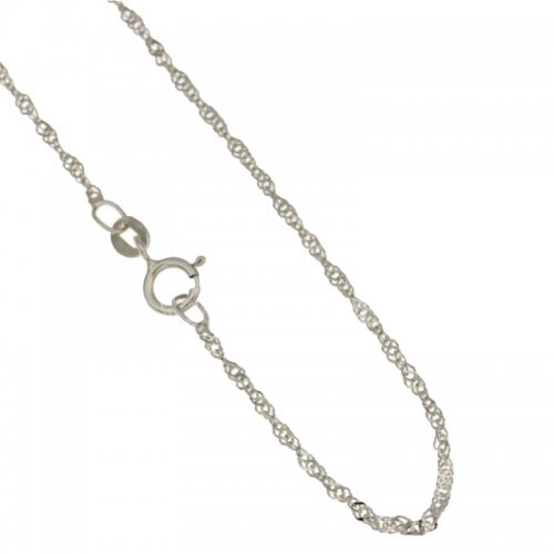 Unisex Necklace in White Gold 803321720081
