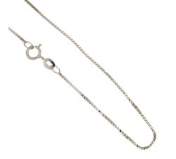Unisex-Halskette aus Weißgold 803321719484